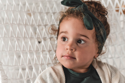 Forest green headband Nine Clothing