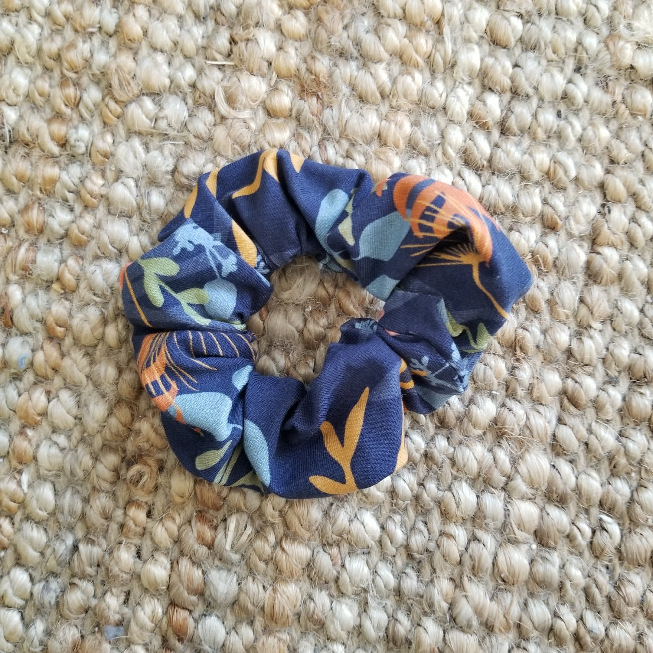 Choucou peony flower Nine Clothing peony flower hair scrunchies