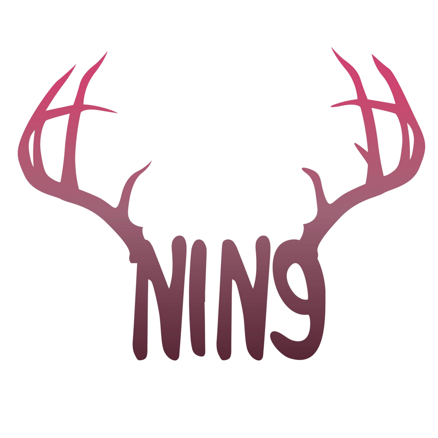NINE CLOTHING LOGO Sticker