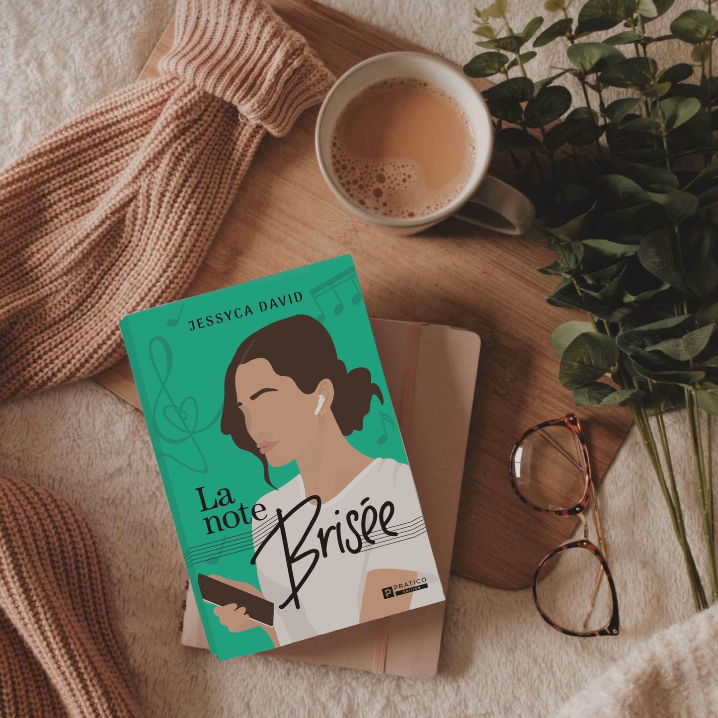 Novel, book - The Broken Note, Jessyca David (signed copy)