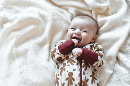 Pyjamas évolutif - Petit biscuit (Taille : 0 à 6 mois)