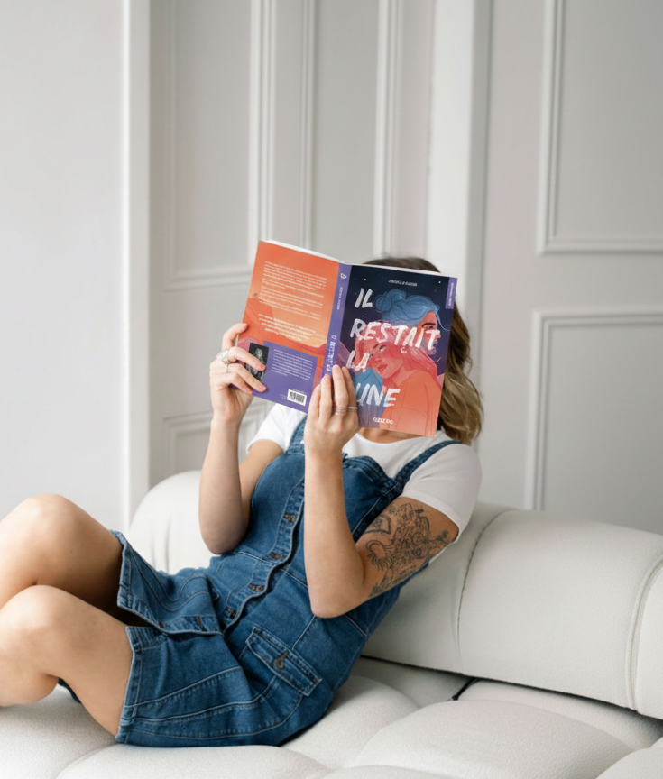 PRÉCOMMANDE - Roman, livre - Il restait la lune, Jessyca David (copie signée)