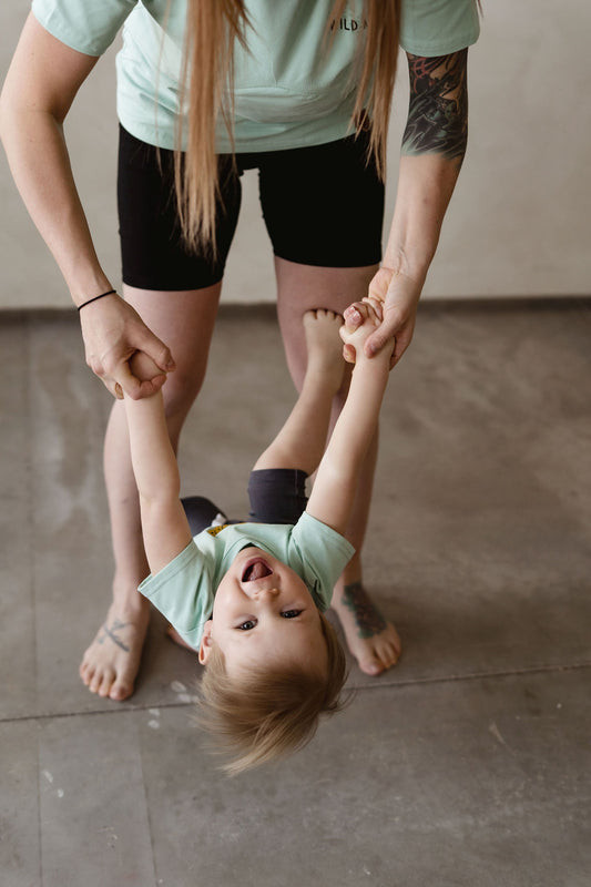 Biker short pantalon maternité femme noir Nine Clothing