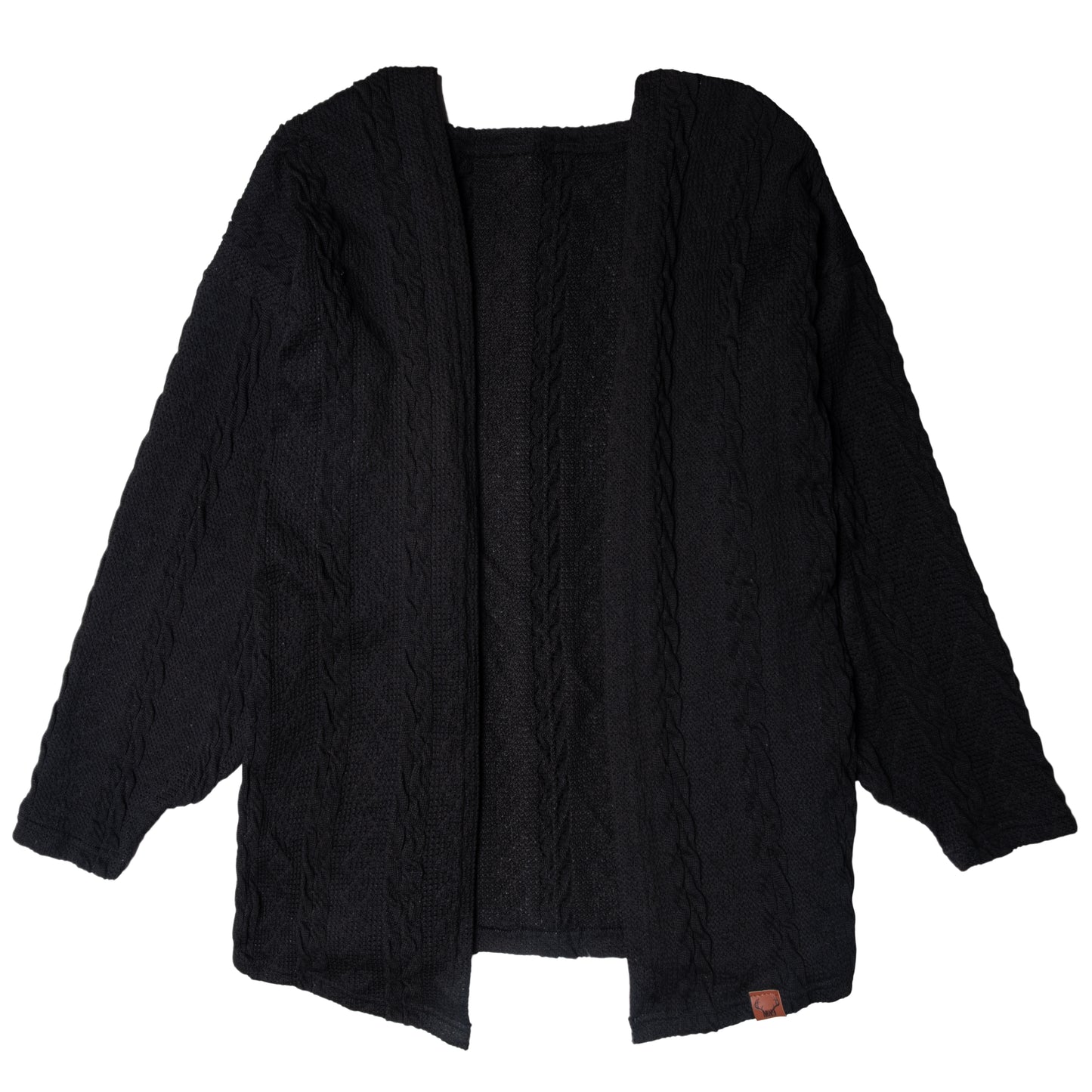 Cardigan en tricot noir pour femme Nine clothing