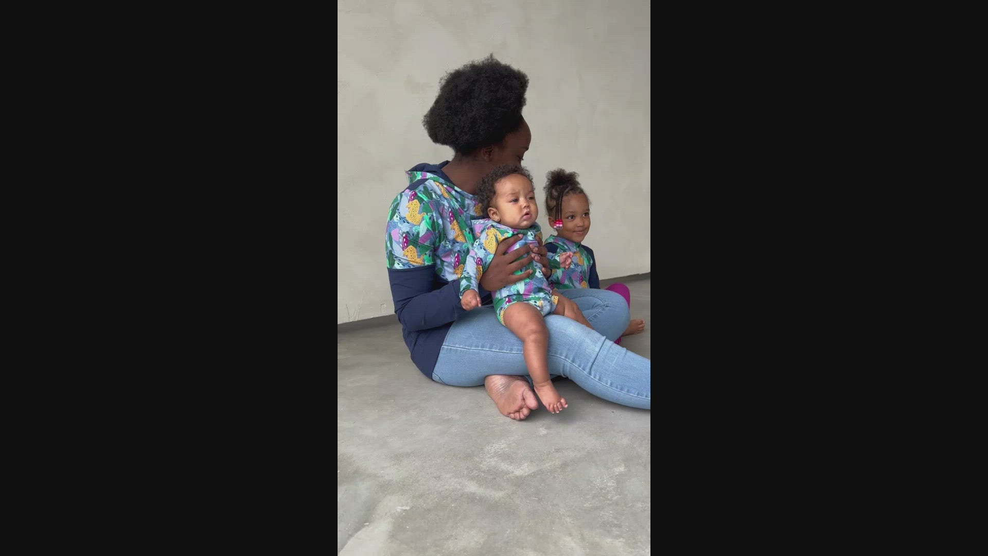 Hoodie évolutif motif jungle Nine Clothing