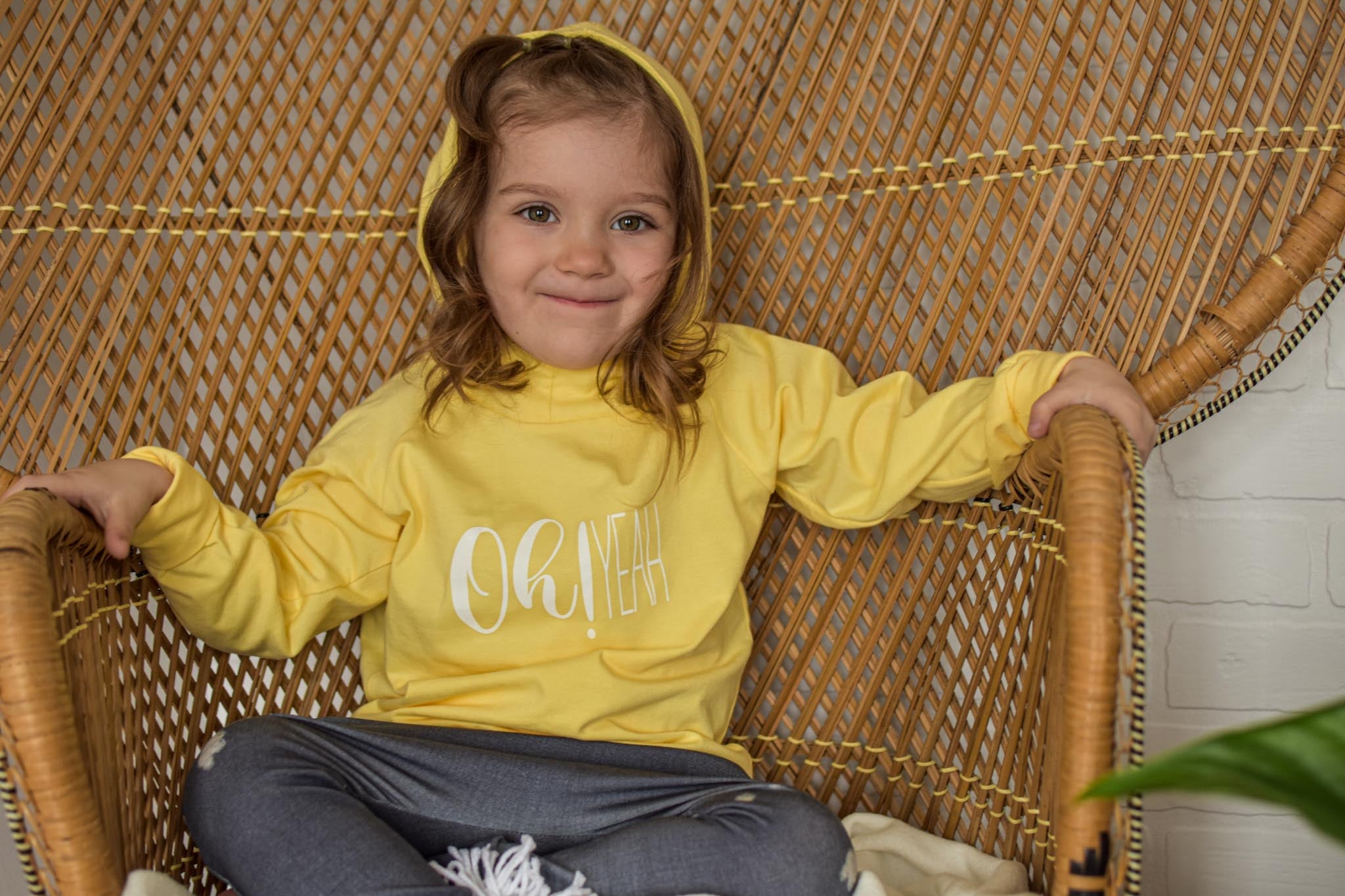 Oh yes yellow hoodie hotsell