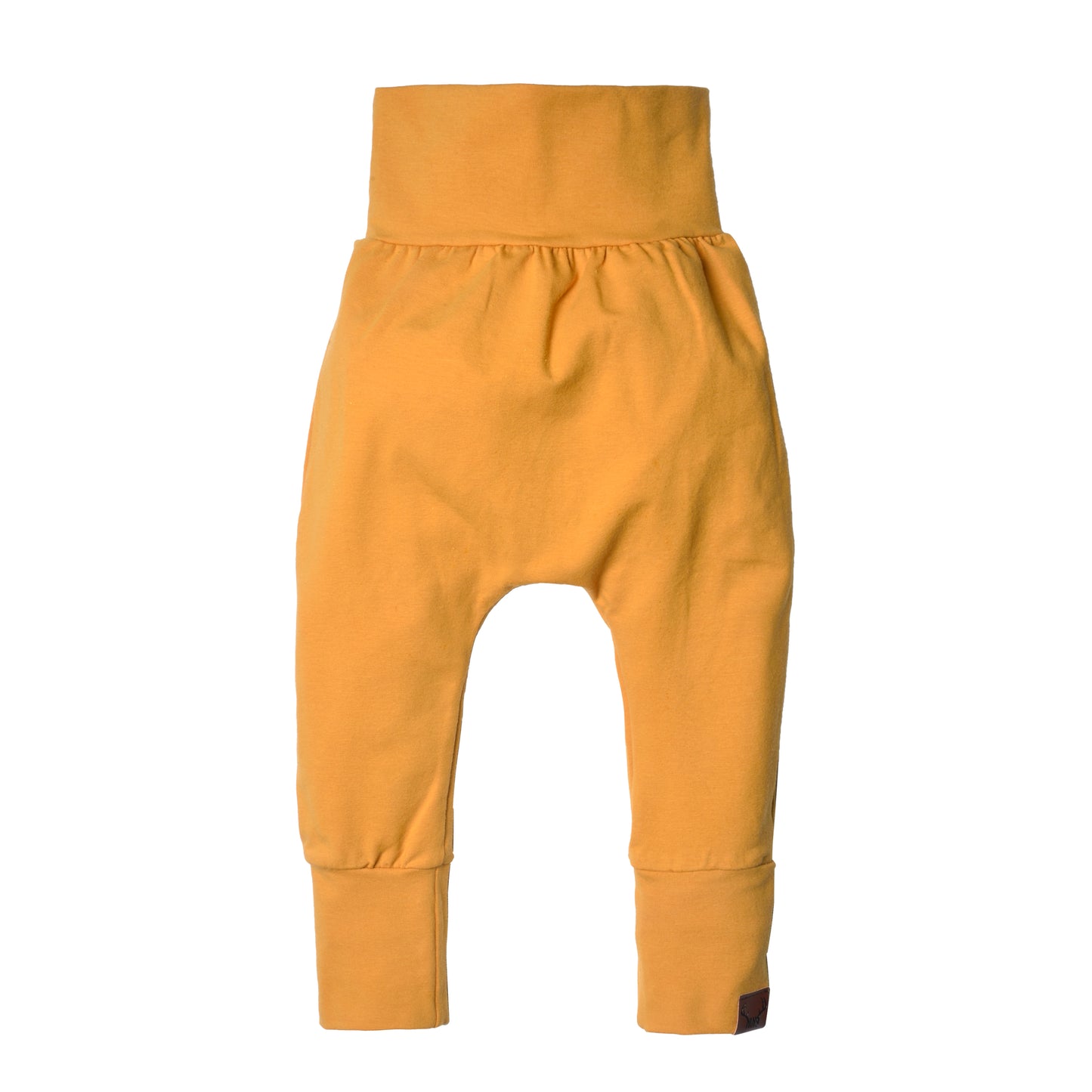 Plain mustard yellow pants - Nine Clothing