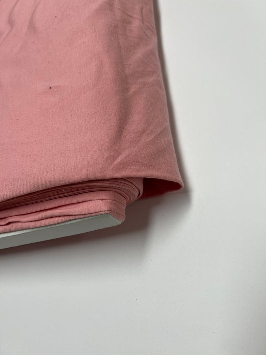 ROSE - tissus jersey coton spandex bio (au mètre)