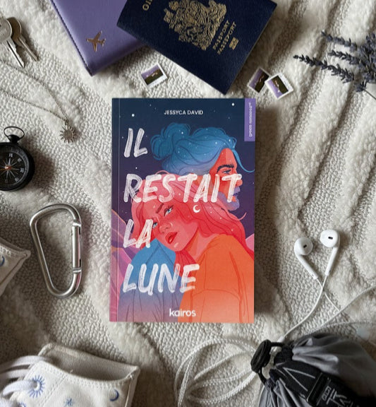 PRÉCOMMANDE - Roman, livre - Il restait la lune, Jessyca David (copie signée)