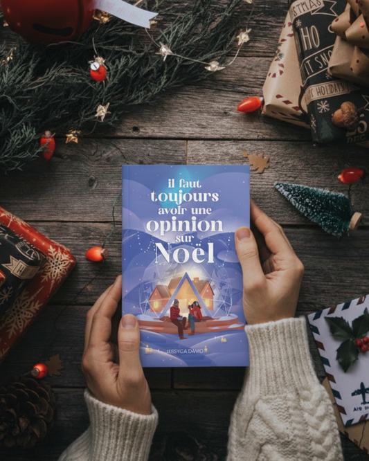Roman, livre - Il faut toujours avoir une opinion sur Noël, Jessyca David (copie signée)