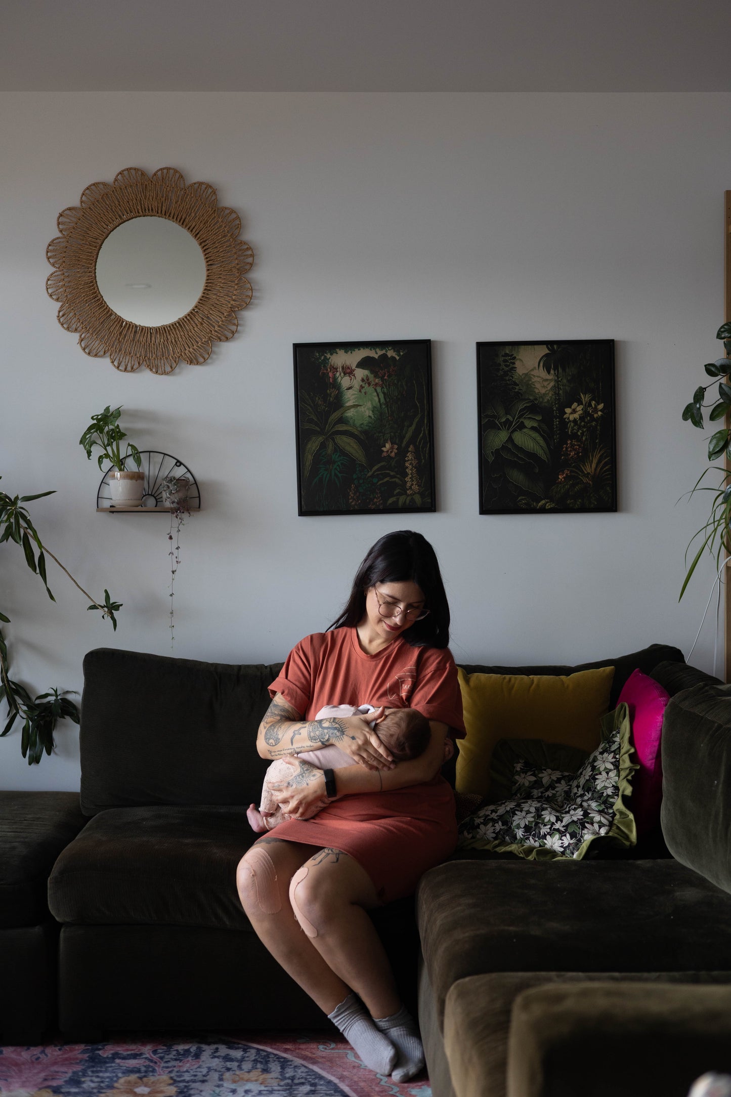 ROUILLE robe tshirt 3 EN 1 maternité, allaitement, postpartum