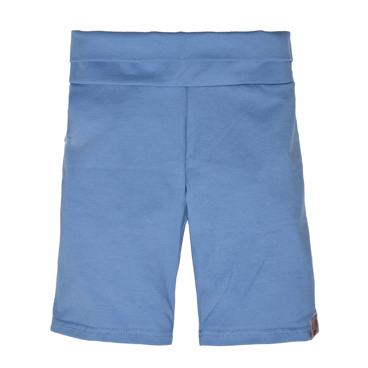 Biker short pantalon de maternité court femme bleu mauve Nine Clothing
