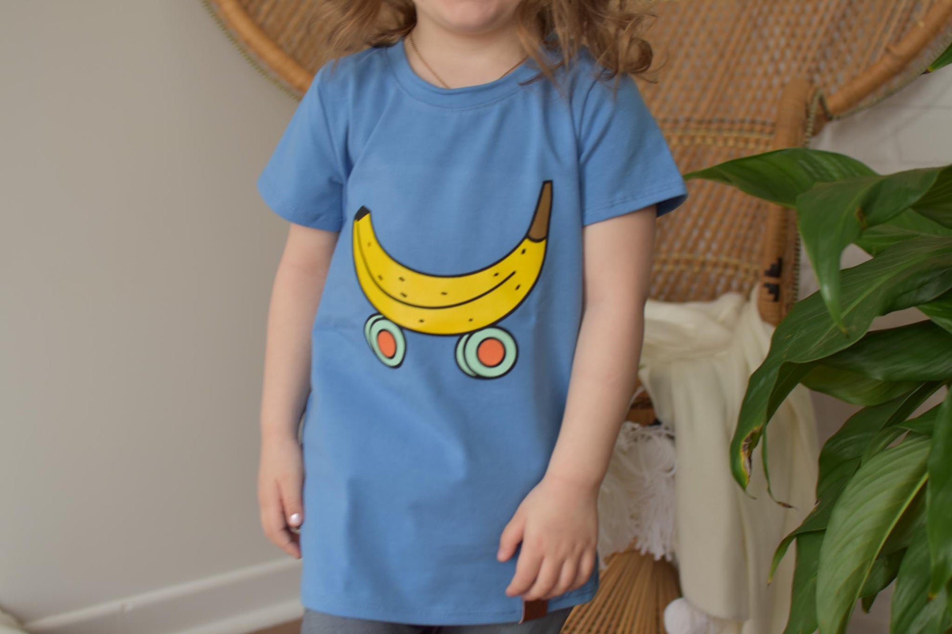 T-shirt patin banane enfant Nine Clothing t-shirt kids banana skate
