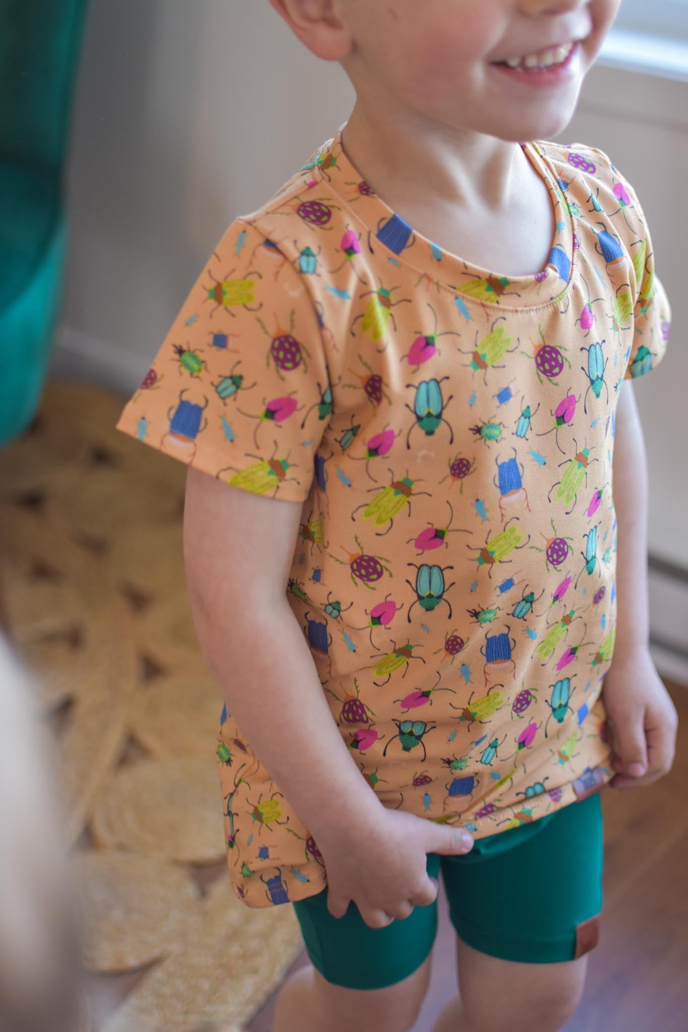 T-shirt enfant bibittes insectes Nine Clothing t-shirt kids bugs